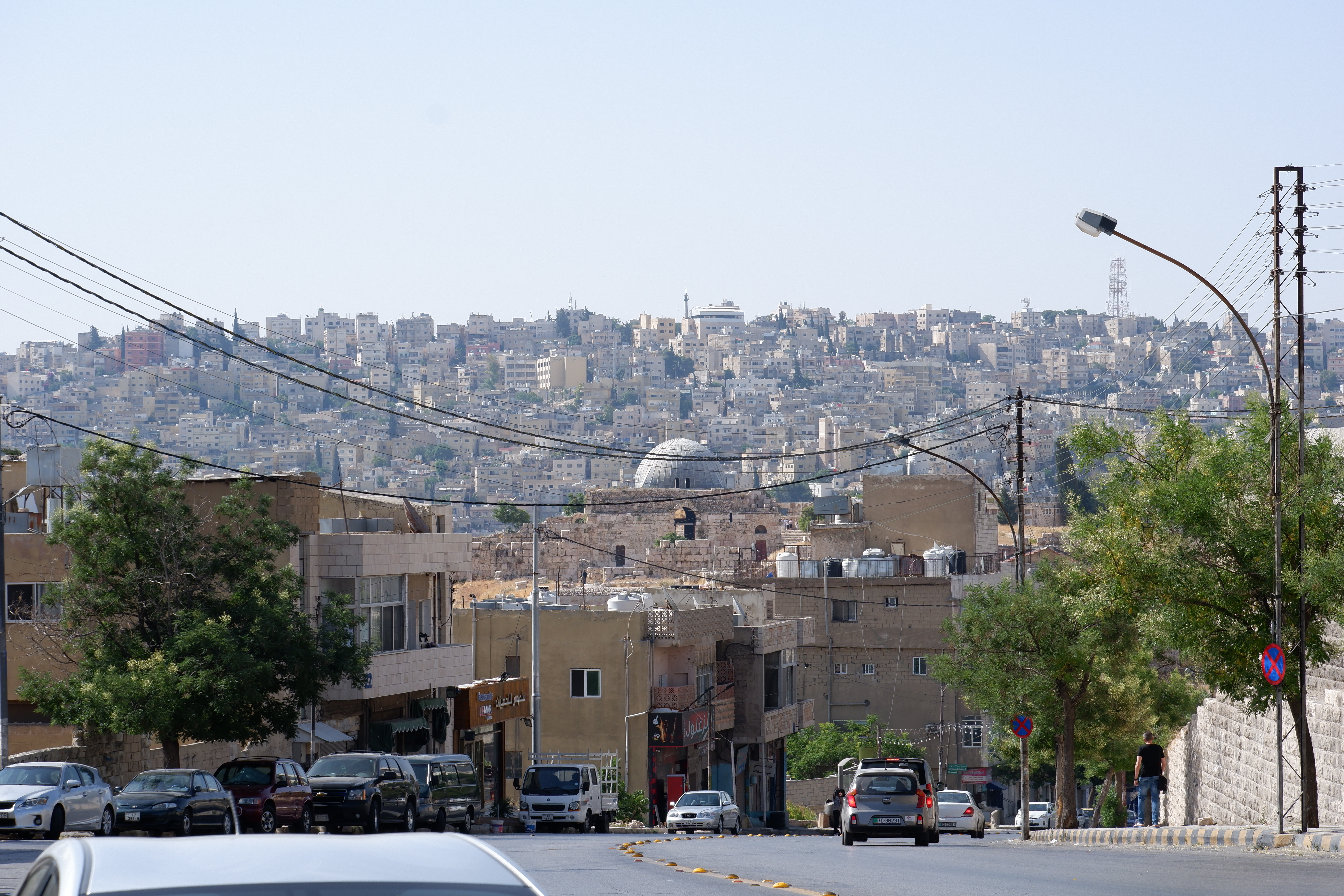 Street scene on our walk